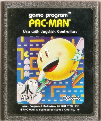 Pac-Man (1982) (Atari, Tod Frye - Sears) (CX2646 - 49-75185) Atari 2600 ROM