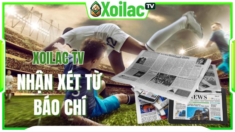 Kênh trực tiếp bóng đá Xoilac nhận nhiều lời khen từ báo chí